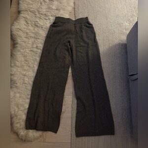 Cashmere Flare Knit Pants